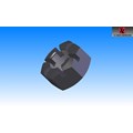 HEX COUPLING NUT, DC-DC, ZP_2